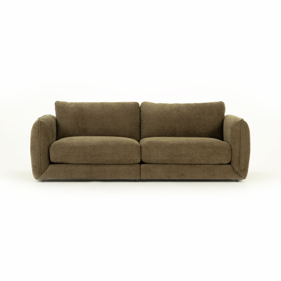 Esme 4 Seater + Ottoman, Green