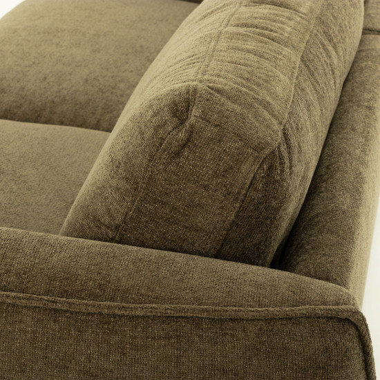 Esme 4 Seater + Ottoman, Green