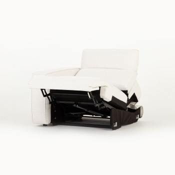 Gianni 2 Seater Modular Recliner Sofa, Natural