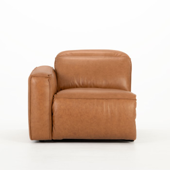 Gianni 3 Seater Modular Recliner Sofa, Leather