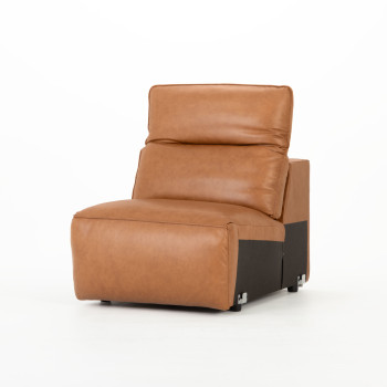 Gianni 3 Seater Modular Recliner Sofa, Leather