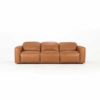Gianni 3 Seater Modular Recliner Sofa, Leather