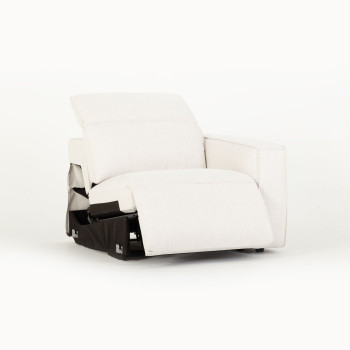 Gianni 3 Seater Modular Recliner Sofa, Natural