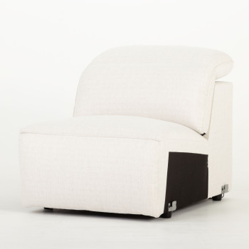 Gianni 4 Seater Corner Modular Recliner Sofa, Natural