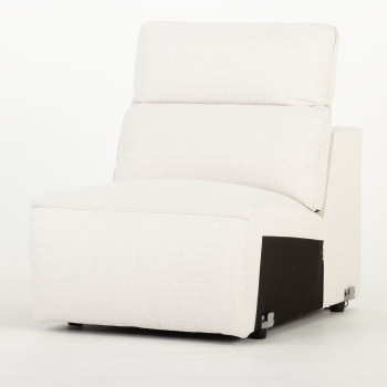 Gianni 4 Seater Corner Modular Recliner Sofa, Natural