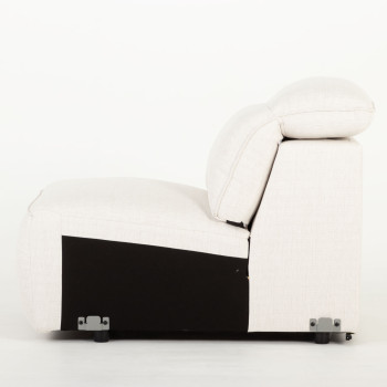 Gianni 4 Seater Corner Modular Recliner Sofa, Natural