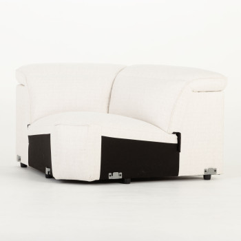 Gianni 4 Seater Corner Modular Recliner Sofa, Natural