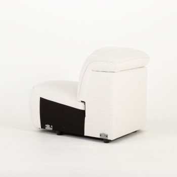 Gianni 4 Seater Corner Modular Recliner Sofa, Natural