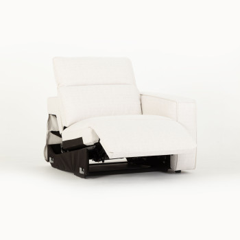 Gianni 4 Seater Corner Modular Recliner Sofa, Natural