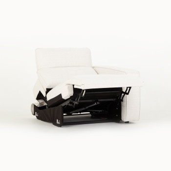Gianni 4 Seater Corner Modular Recliner Sofa, Natural