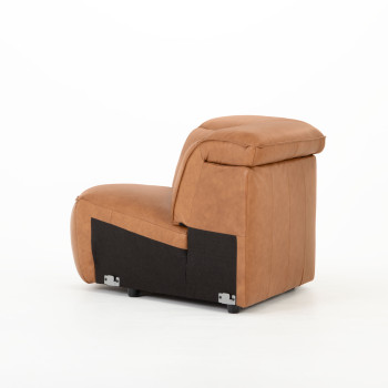 Gianni 5 Seater Corner Modular Recliner Sofa, Leather