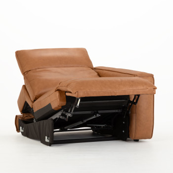Gianni 5 Seater Corner Modular Recliner Sofa, Leather