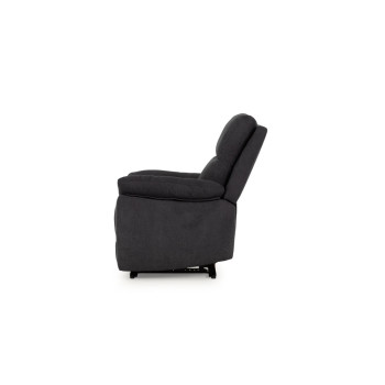 Gracey 3 Seater Electric Recliner + 2 Fabric Electric Recliner Chairs, Charcoal