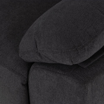 Gracey 2 Seater Electric Recliner + 2 Fabric Electric Recliner Chairs, Charcoal