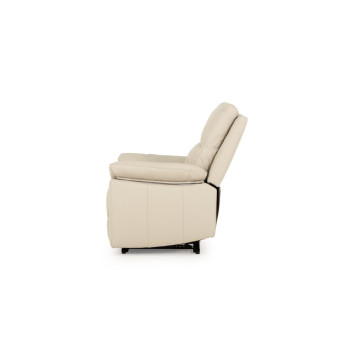 Gracey 2 Seater Electric Recliner + 2 Leather Electric Recliner Chairs, Light Grey