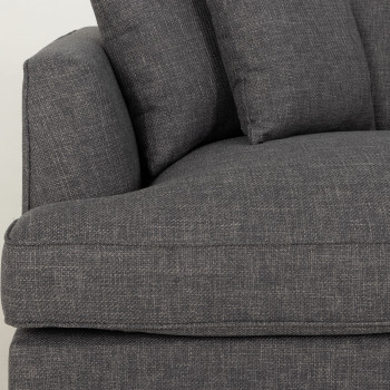 Hampshire Lounge Suite 4 Seater + 2.5 Seater, Dark Grey
