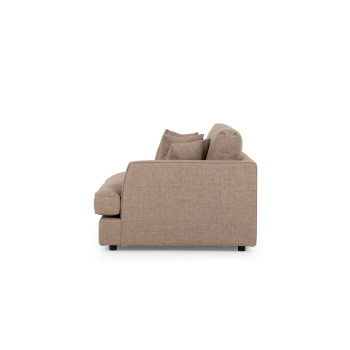 Hampshire Lounge Suite 4 Seater + Ottoman, Taupe