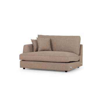 Hampshire Lounge Suite 4 Seater + Ottoman, Taupe