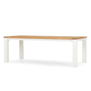 Ibiza & Bailey 9 Piece Outdoor Dining Set - W220, White