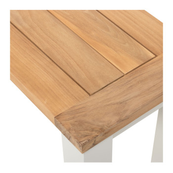 Ibiza 3 Piece Outdoor Dining Set - W220, White