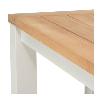 Ibiza 3 Piece Outdoor Dining Set - W220, White