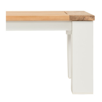 Ibiza 3 Piece Outdoor Dining Set - W220, White