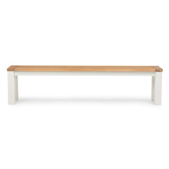 Ibiza 3 Piece Outdoor Dining Set - W220, White