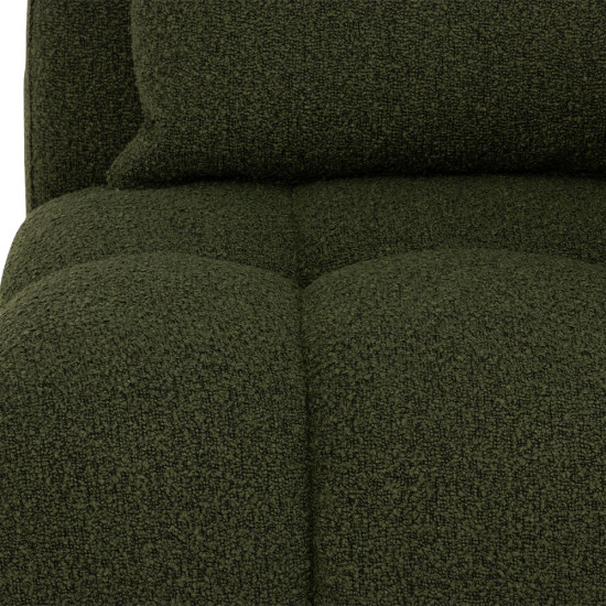 Ikon 3 Seater Modular Left Hand Facing Chaise Sofa, Green