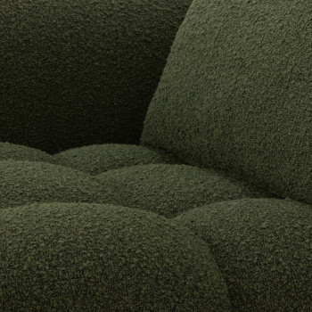 Ikon 3 Seater Modular Left Hand Facing Chaise Sofa, Green