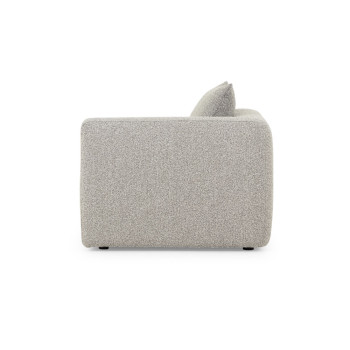 Ikon 3 Seater Modular Left Hand Facing Chaise Sofa, Grey