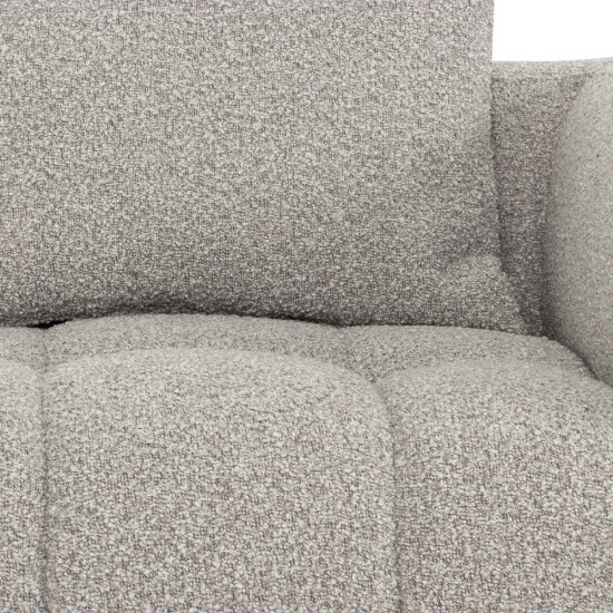 Ikon 3 Seater Modular Left Hand Facing Chaise Sofa, Grey