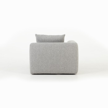 Ikon 3 Seater Modular Left Hand Facing Chaise Sofa, Grey