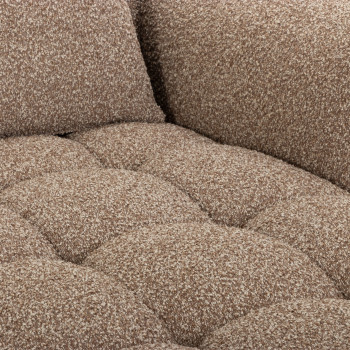 Ikon 3 Seater Modular Chaise Sofa Right Hand Facing, Brown