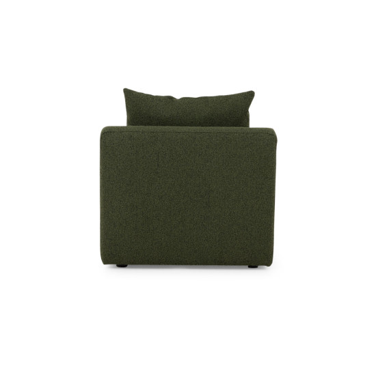 Ikon 3 Seater Modular Right Hand Facing Chaise Sofa, Green