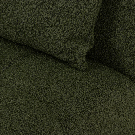 Ikon 3 Seater Modular Right Hand Facing Chaise Sofa, Green