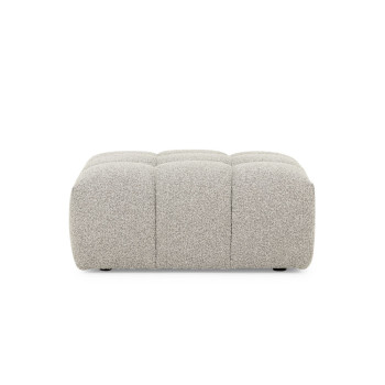 Ikon 3 Seater Modular Sofa With Ottoman, Grey