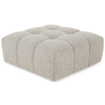 Ikon 3 Seater Modular Sofa With Ottoman, Grey