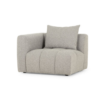 Ikon 3 Seater Modular Chaise Sofa, Grey