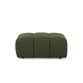 Ikon 4 Seater Modular Right Hand Facing Corner Sofa with Ottoman, Green