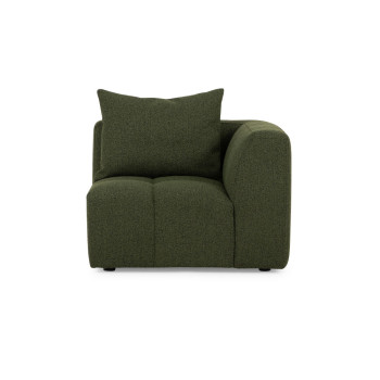 Ikon 4 Seater Corner Modular Chaise Sofa Right Hand Facing, Green