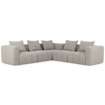 Ikon 5 Seater Corner Modular Sofa, Grey