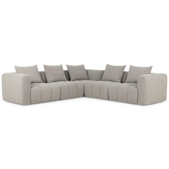 Ikon 5 Seater Corner Modular Sofa, Grey