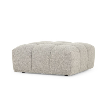Ikon 4 Seater Modular Left Hand Facing Corner Sofa with Ottoman, Grey