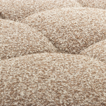 Ikon 5 Seater Corner Modular Sofa With Ottoman, Brown