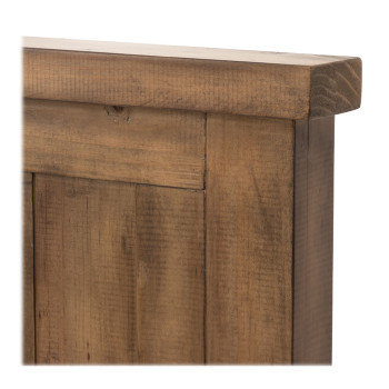 Industrial 3 Piece Bedroom Set with King/Super King Headboard