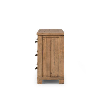Industrial 6 Piece Bedroom Set with King/Super King Headboard