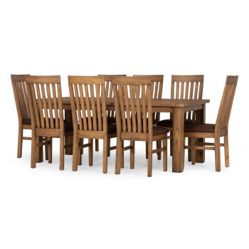 Industrial 9 Piece Dining Set - W200