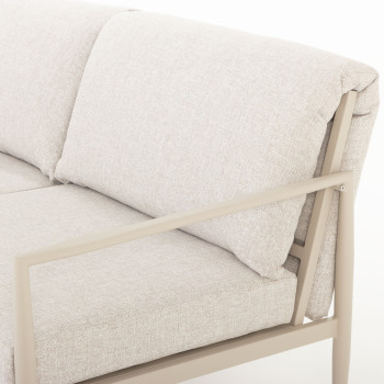 Karon 4 Piece Outdoor Lounge Set With Coffee Table, Dune