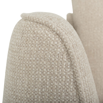 Katrina 2 Seater + Ottoman, Cream