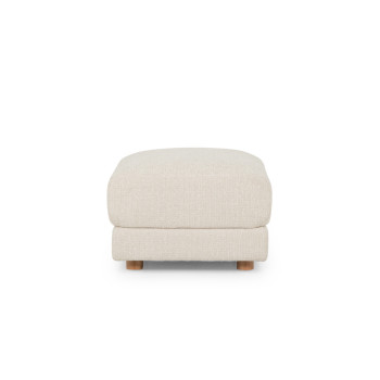 Katrina 2 Seater + Ottoman, Cream